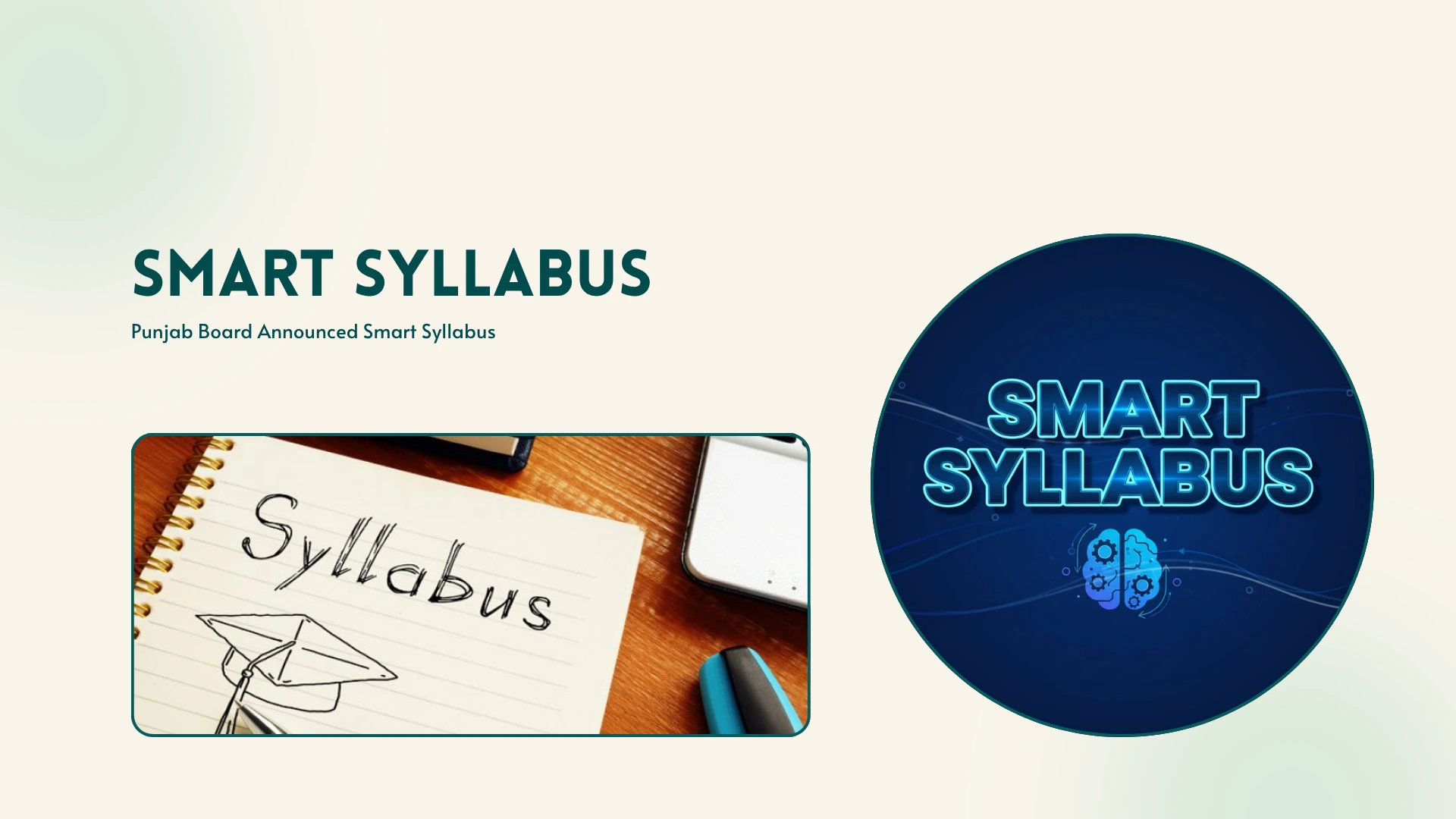 Punjab Board 2025 Smart Syllabus